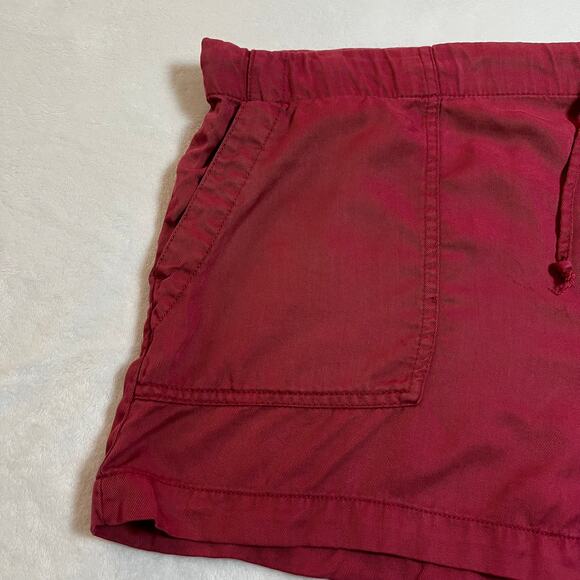 GAP High Rise Lyocell Soft Utility Shorts Size XL Casual Summer Vacation - Picture 4 of 11